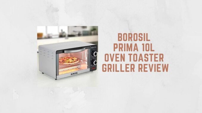 Featured Image of Borosil Prima 10 L Oven Toaster Griller