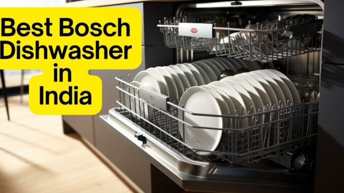 Featured Image of Best Bosch Dishwasher in India blog post