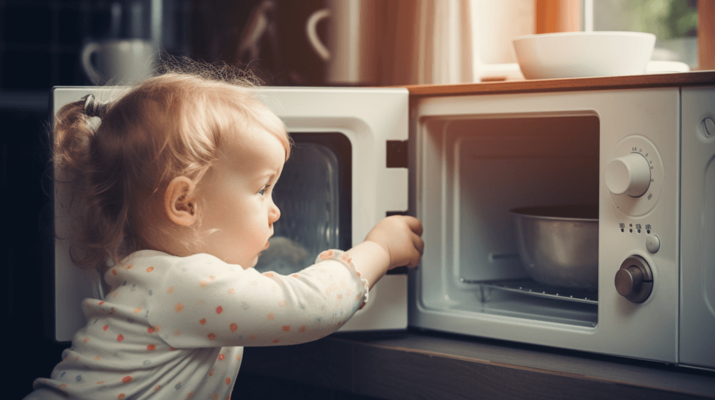 Child Safety Features for microwave oven