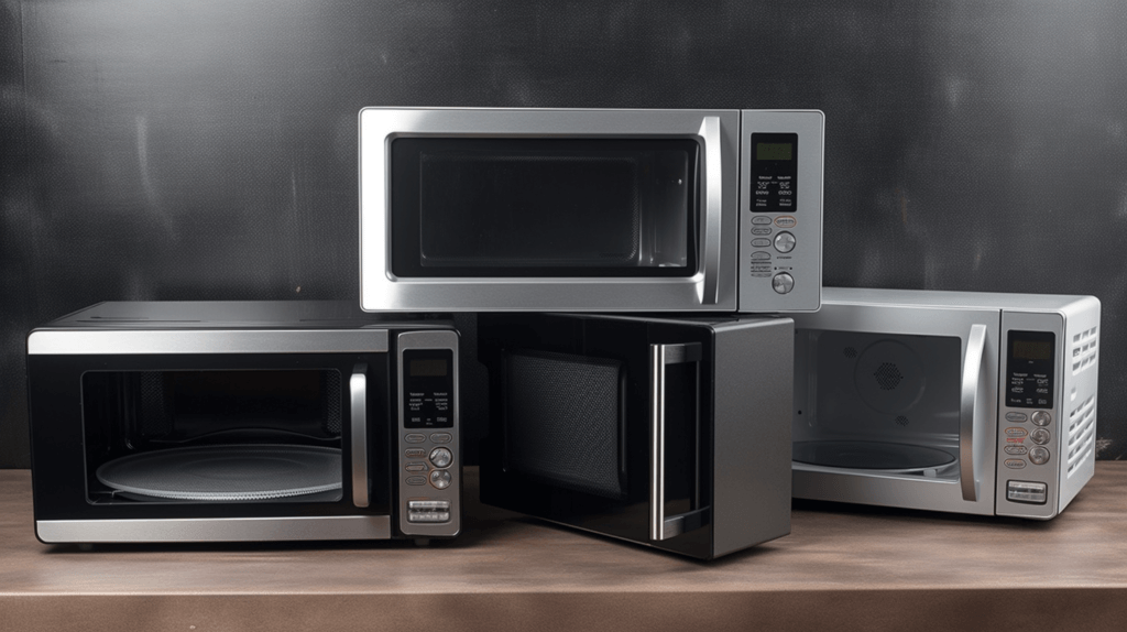 different capacity sizes of microwave oven