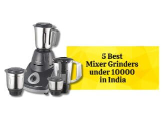 Featured Image of 5 Best Mixer Grinders under 10000 in India