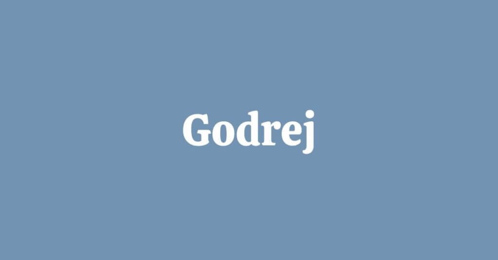 Godrej  Refrigerators Specifications List