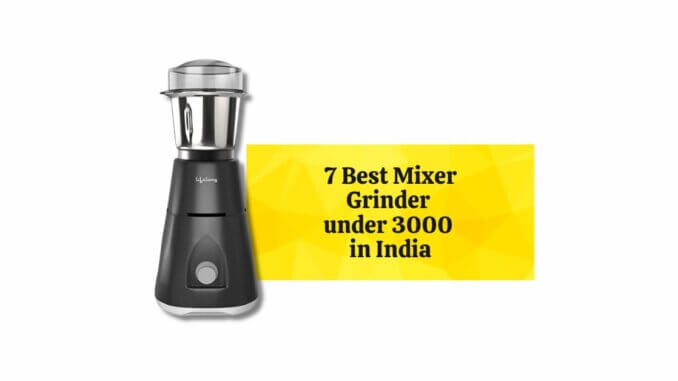 Featured Image of 7 Best Mixer Grinder under 3000 in India